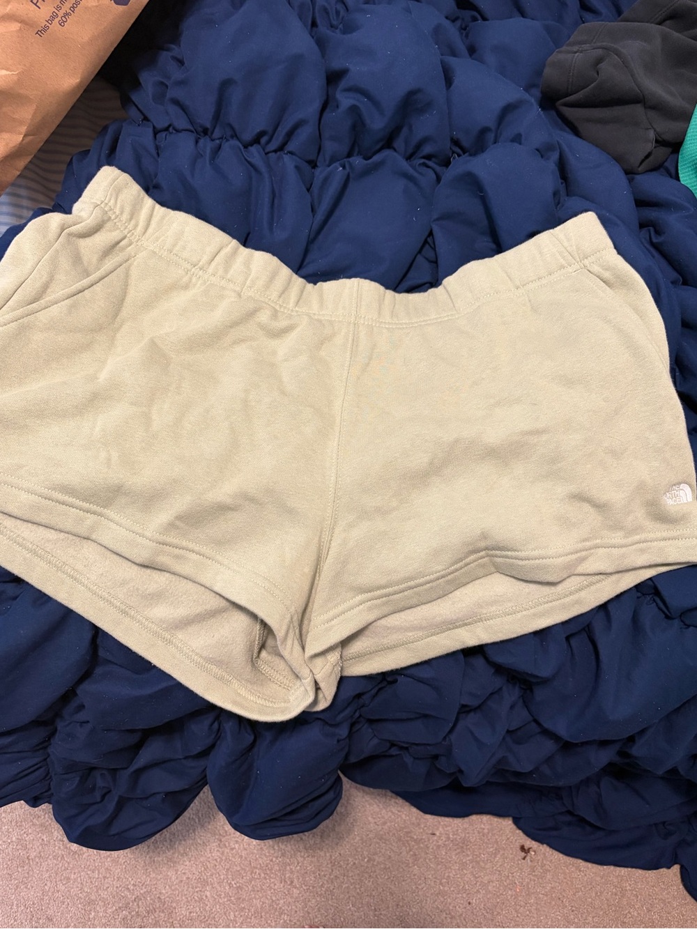 Women's fleece north face shorts